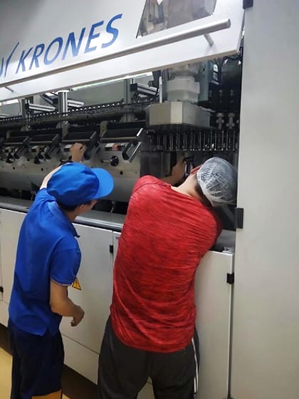 Servicios de ajuste de máquinas