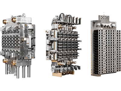 Moldes de inyección para preformas PET
