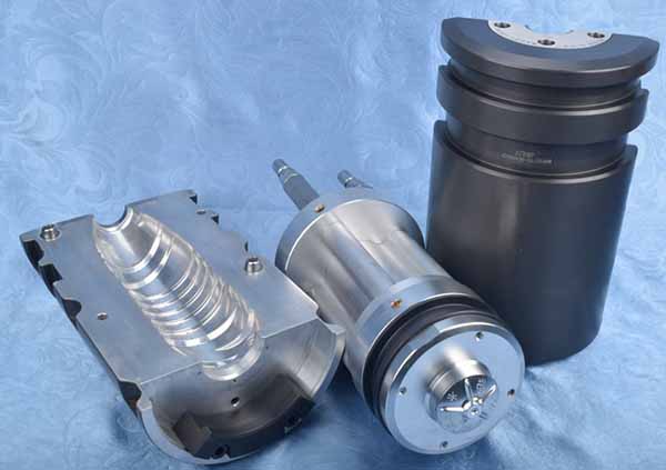 Molde para soplado de botellas de agua de 600ml