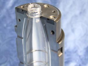 Moldes de soplado para moldeadoras de botellas Krones en frío.