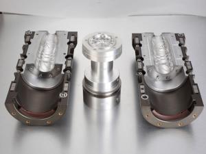 Molde para botellas de 420ml y carcasa del molde