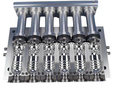 Moldes de soplado para sopladoras lineales