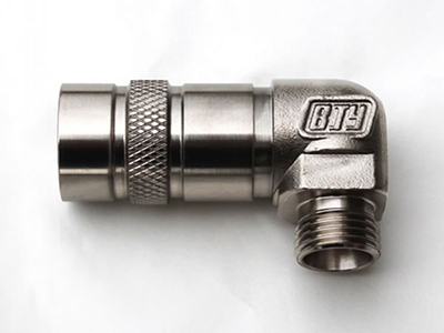 Bent male connector (90°)