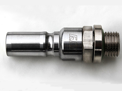 Bent male connector (90°)